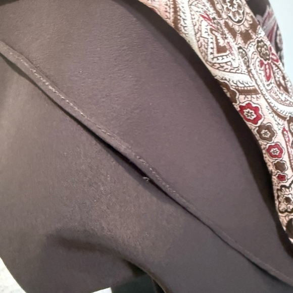 Ann Taylor Brown Tan Halter Midi Sundress - Picture 7 of 8